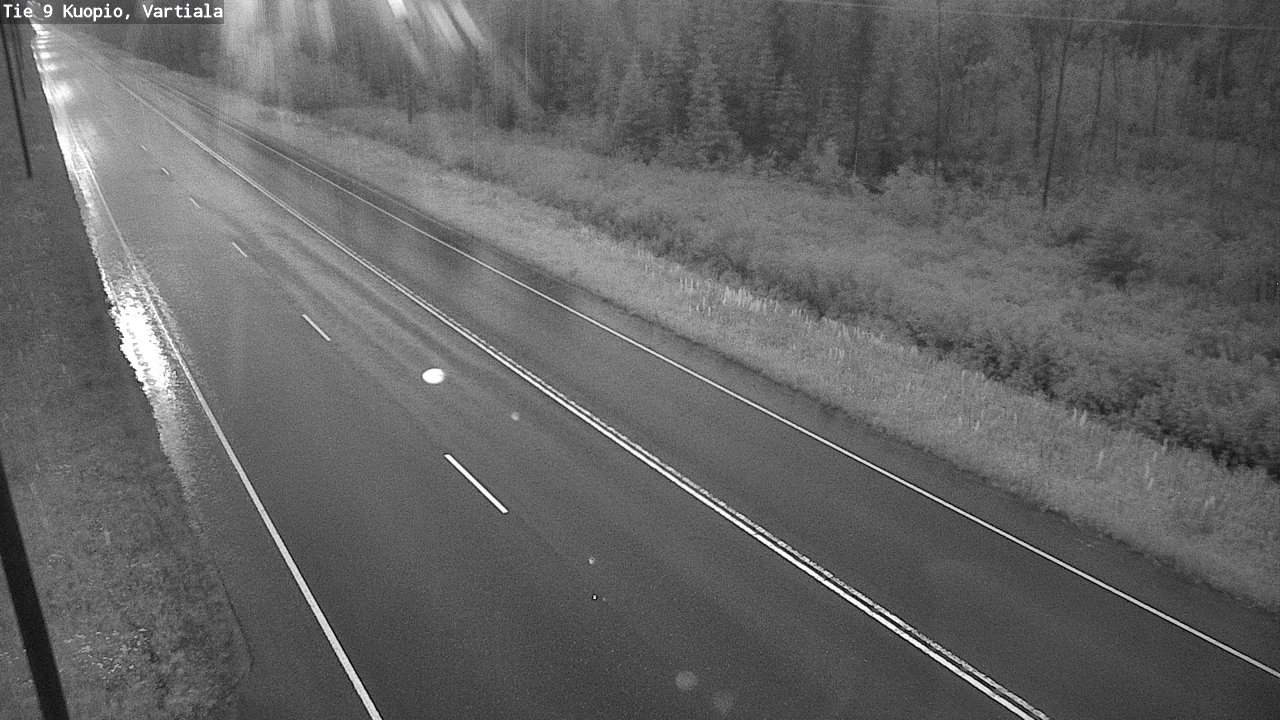 Weather Camera Image Road 9 Kuopio, Vartiala, Kuopio, Pohjois-Savo
