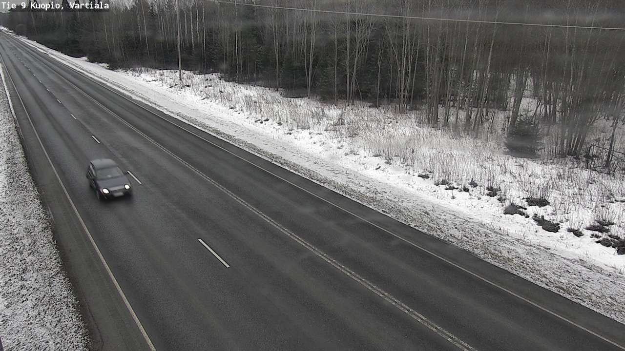 Kelikamerat Kuva Tie 9 Kuopio, Vartiala, Kuopio, Pohjois-Savo