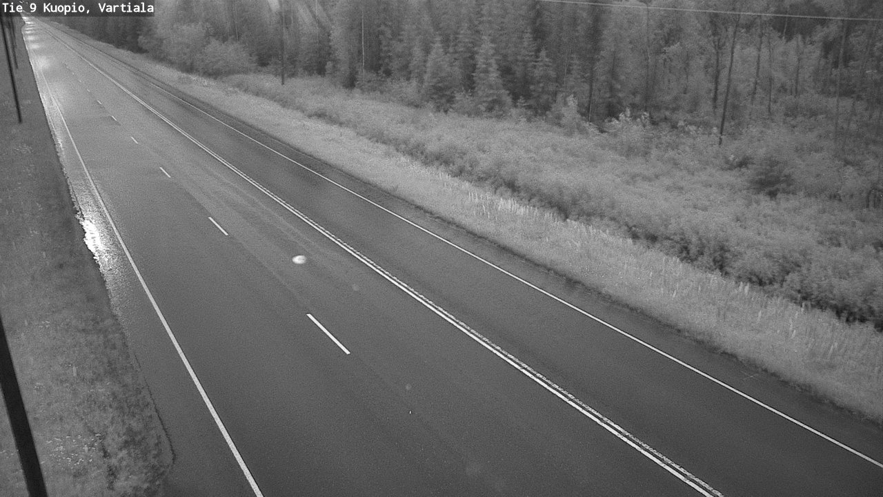 Weather Camera Image Road 9 Kuopio, Vartiala, Kuopio, Pohjois-Savo