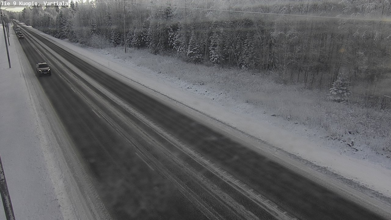 Kelikamerat Kuva Tie 9 Kuopio, Vartiala, Kuopio, Pohjois-Savo