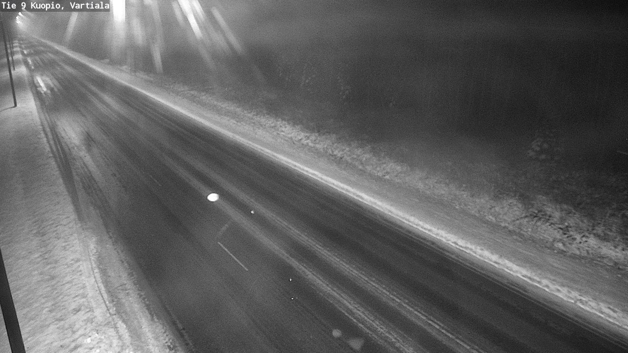 Weather Camera Image Road 9 Kuopio, Vartiala, Kuopio, Pohjois-Savo