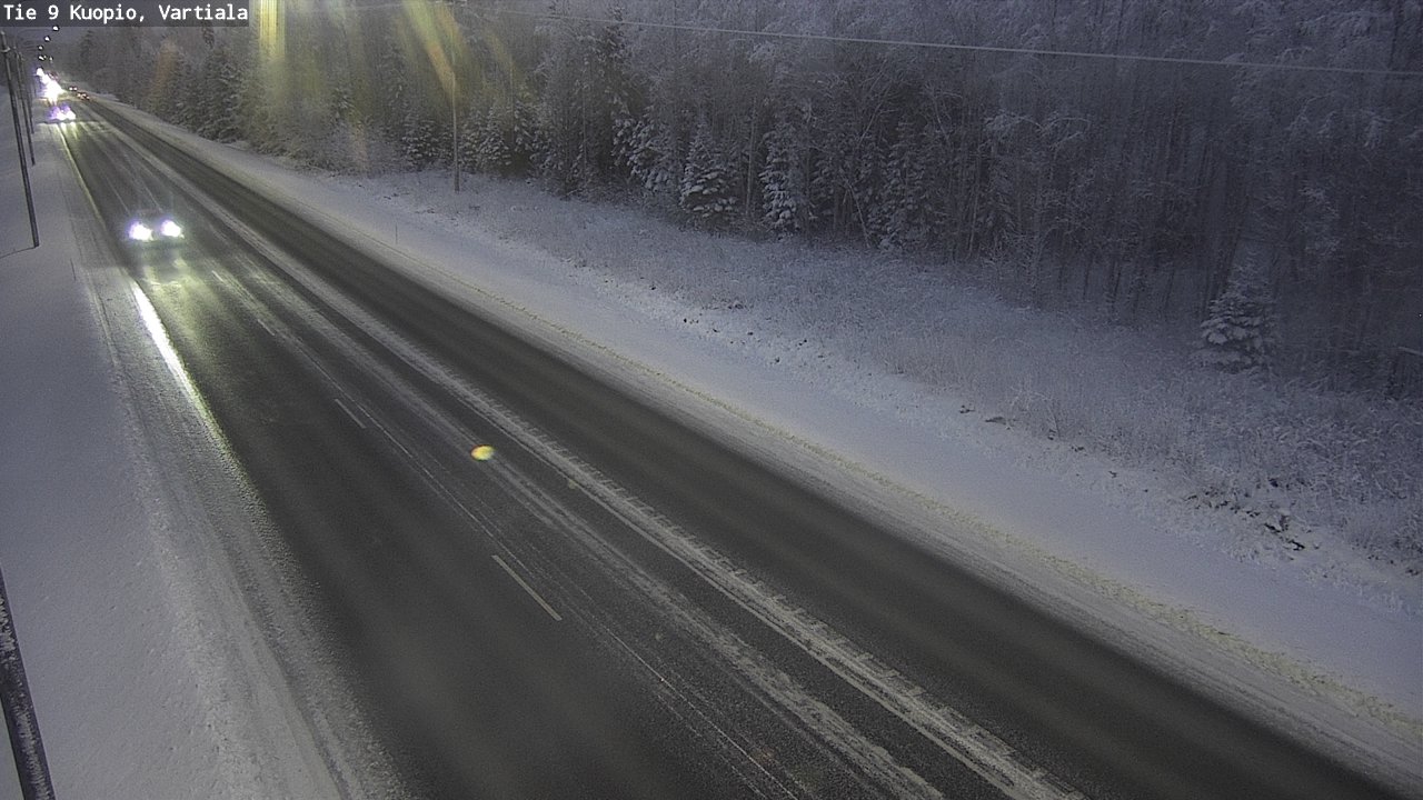 Kelikamerat Kuva Tie 9 Kuopio, Vartiala, Kuopio, Pohjois-Savo