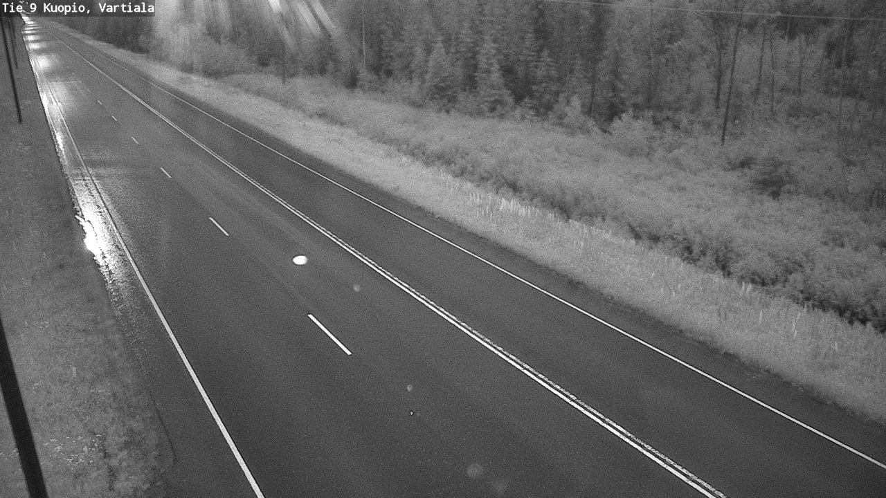 Weather Camera Image Road 9 Kuopio, Vartiala, Kuopio, Pohjois-Savo