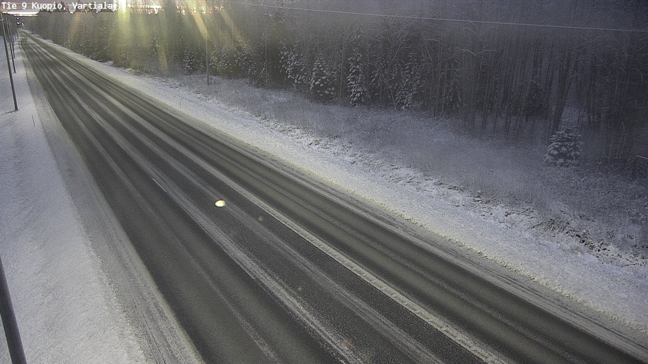 Kelikamerat Kuva Tie 9 Kuopio, Vartiala, Kuopio, Pohjois-Savo