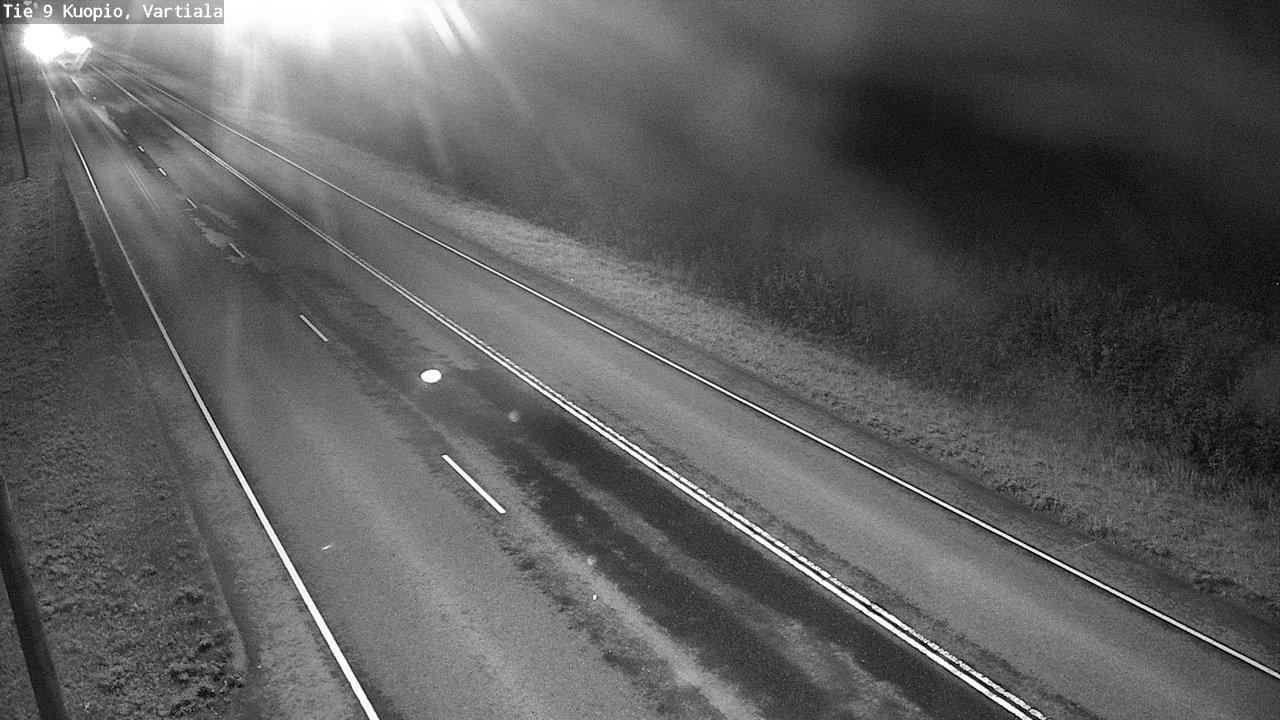 Weather Camera Image Road 9 Kuopio, Vartiala, Kuopio, Pohjois-Savo