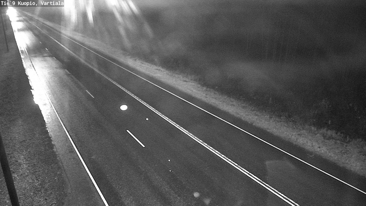 Weather Camera Image Road 9 Kuopio, Vartiala, Kuopio, Pohjois-Savo