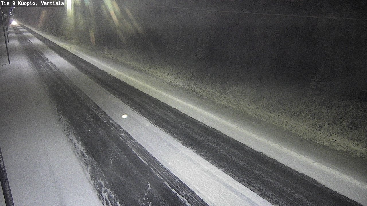 Kelikamerat Kuva Tie 9 Kuopio, Vartiala, Kuopio, Pohjois-Savo