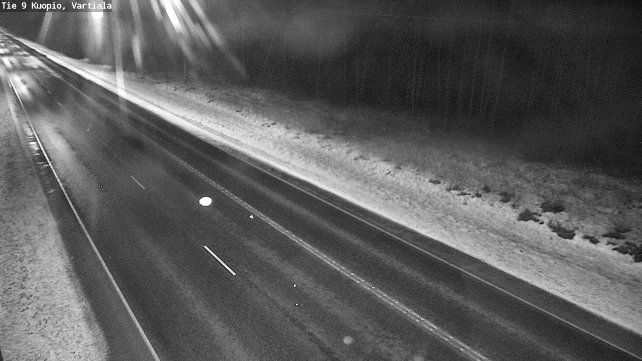 Kelikamerat Kuva Tie 9 Kuopio, Vartiala, Kuopio, Pohjois-Savo