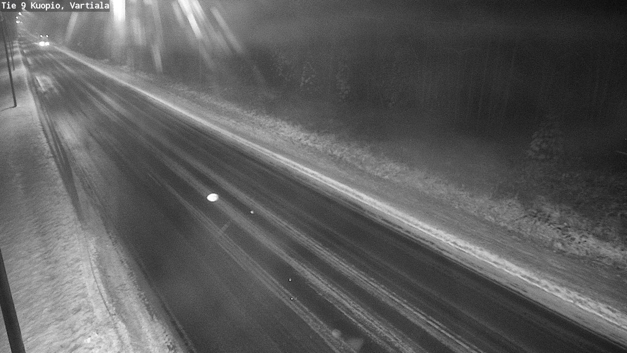 Weather Camera Image Road 9 Kuopio, Vartiala, Kuopio, Pohjois-Savo