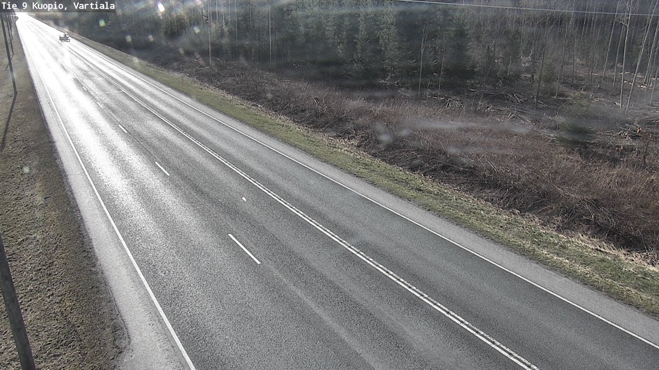 Weather Camera Image Road 9 Kuopio, Vartiala, Kuopio, Pohjois-Savo