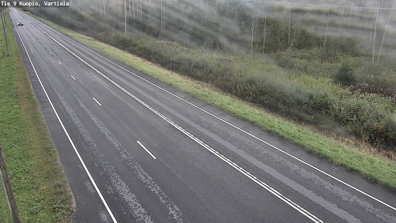 Weather Camera Image Road 9 Kuopio, Vartiala, Kuopio, Pohjois-Savo