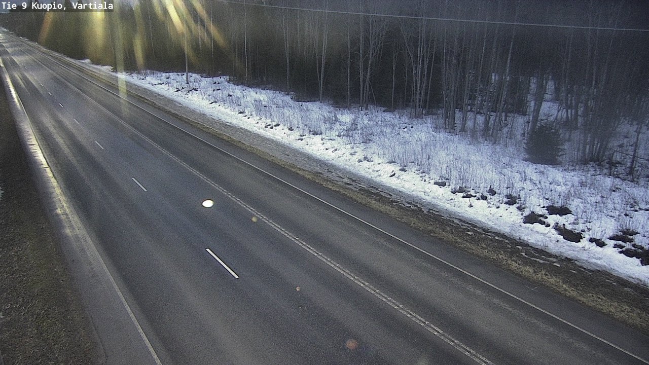 Weather Camera Image Road 9 Kuopio, Vartiala, Kuopio, Pohjois-Savo