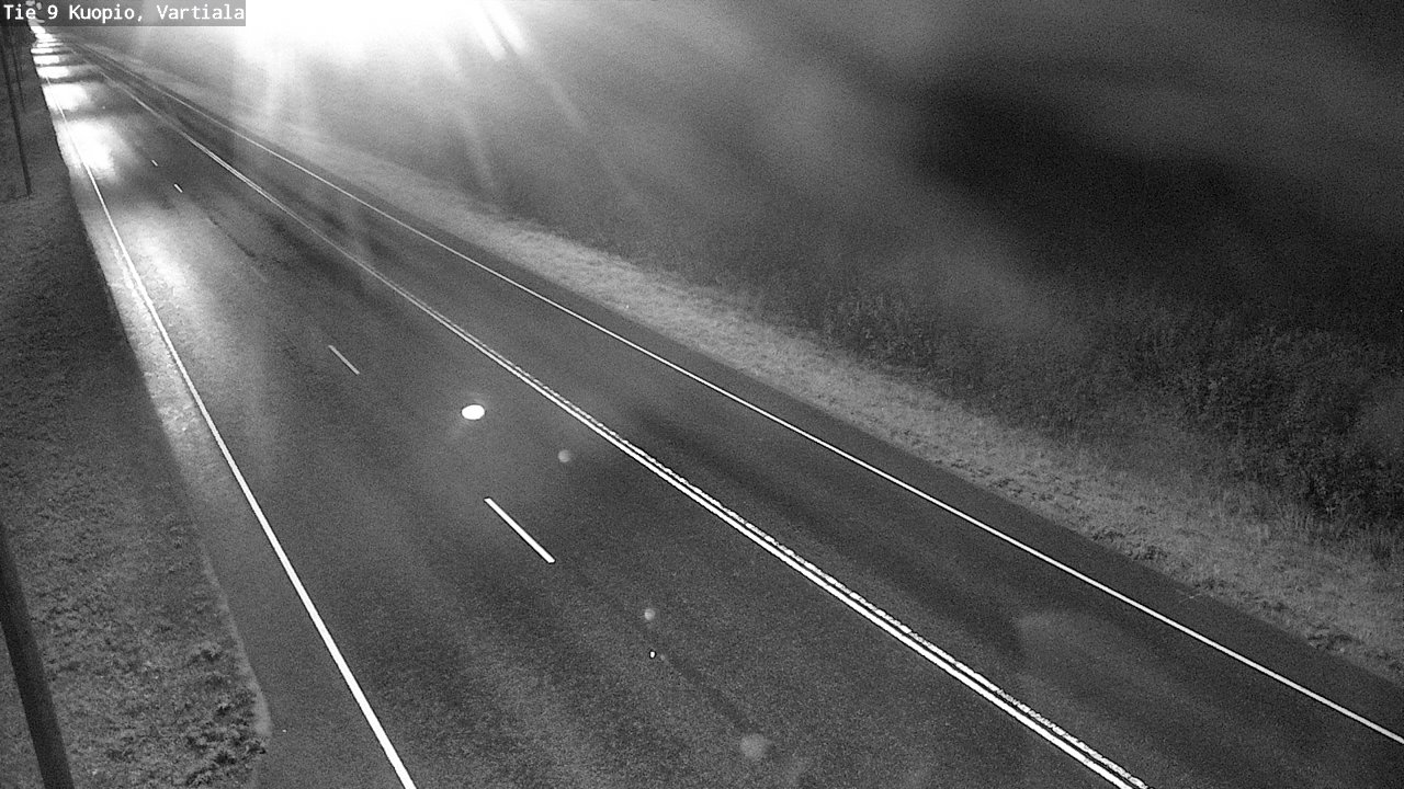 Weather Camera Image Road 9 Kuopio, Vartiala, Kuopio, Pohjois-Savo