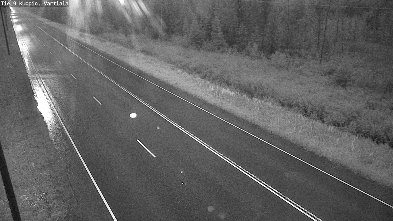 Weather Camera Image Road 9 Kuopio, Vartiala, Kuopio, Pohjois-Savo