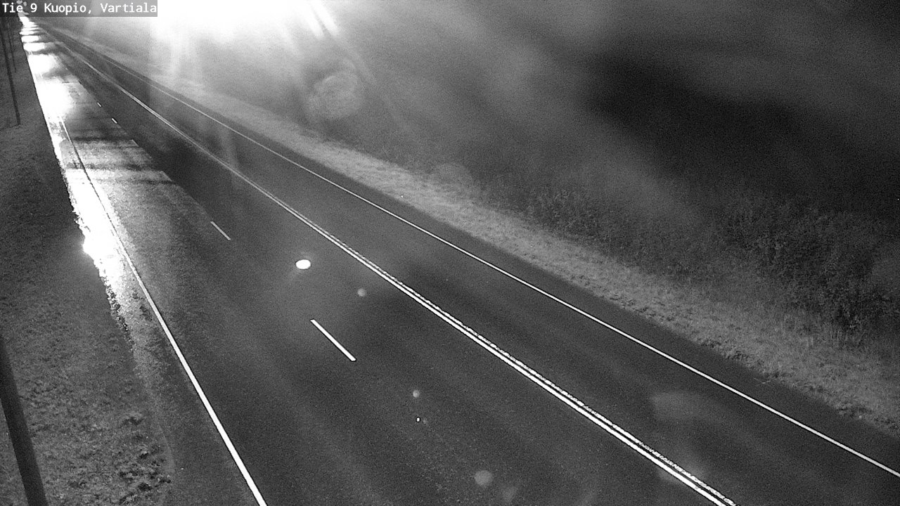 Weather Camera Image Road 9 Kuopio, Vartiala, Kuopio, Pohjois-Savo