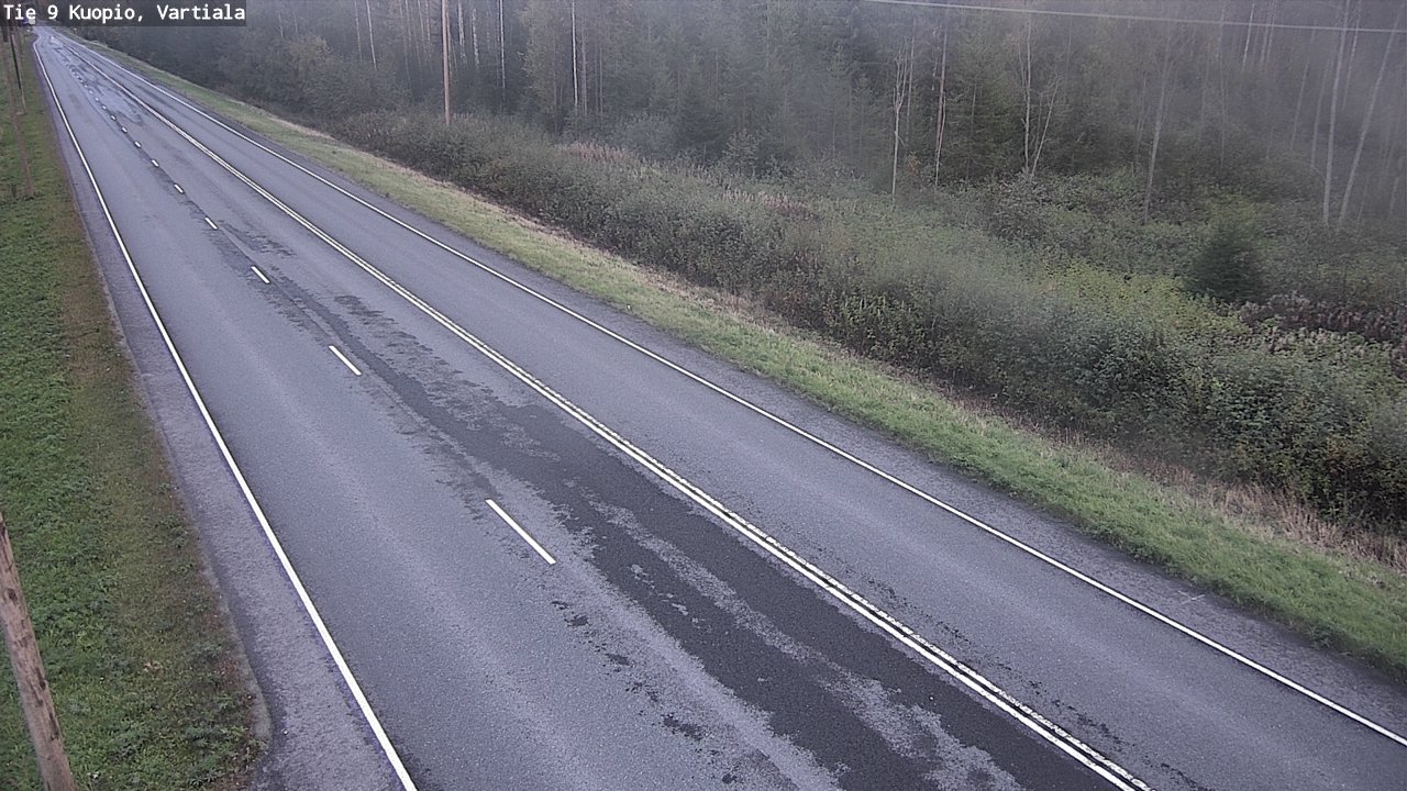 Weather Camera Image Road 9 Kuopio, Vartiala, Kuopio, Pohjois-Savo
