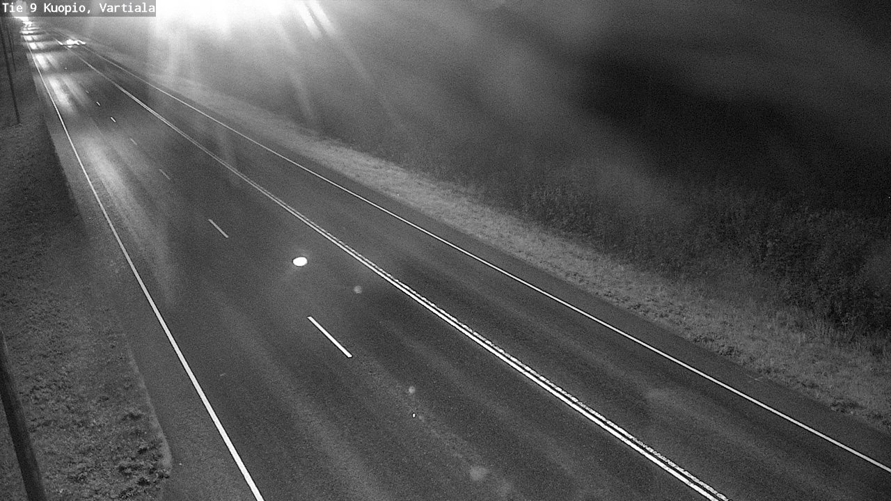 Weather Camera Image Road 9 Kuopio, Vartiala, Kuopio, Pohjois-Savo