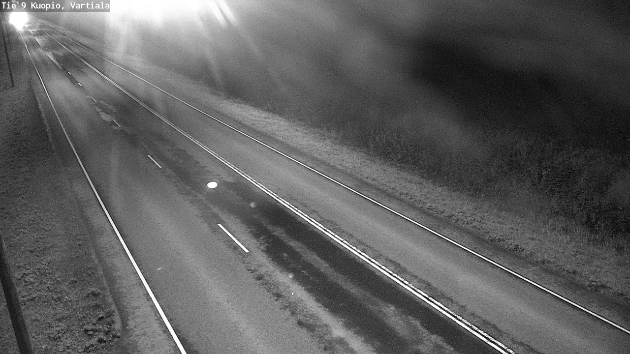 Weather Camera Image Road 9 Kuopio, Vartiala, Kuopio, Pohjois-Savo