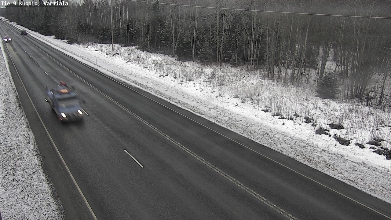 Kelikamerat Kuva Tie 9 Kuopio, Vartiala, Kuopio, Pohjois-Savo