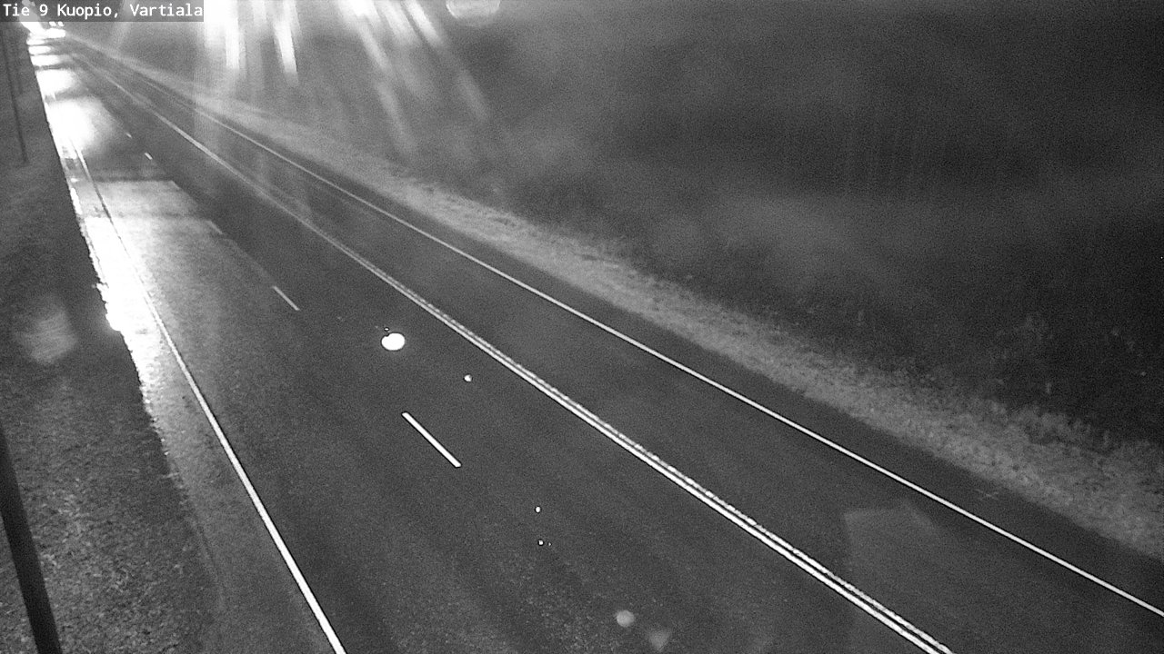 Weather Camera Image Road 9 Kuopio, Vartiala, Kuopio, Pohjois-Savo