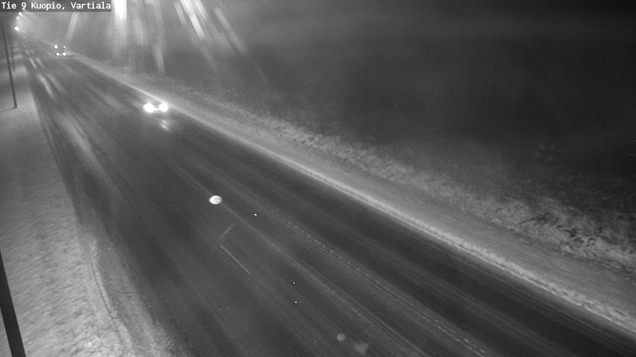 Weather Camera Image Road 9 Kuopio, Vartiala, Kuopio, Pohjois-Savo