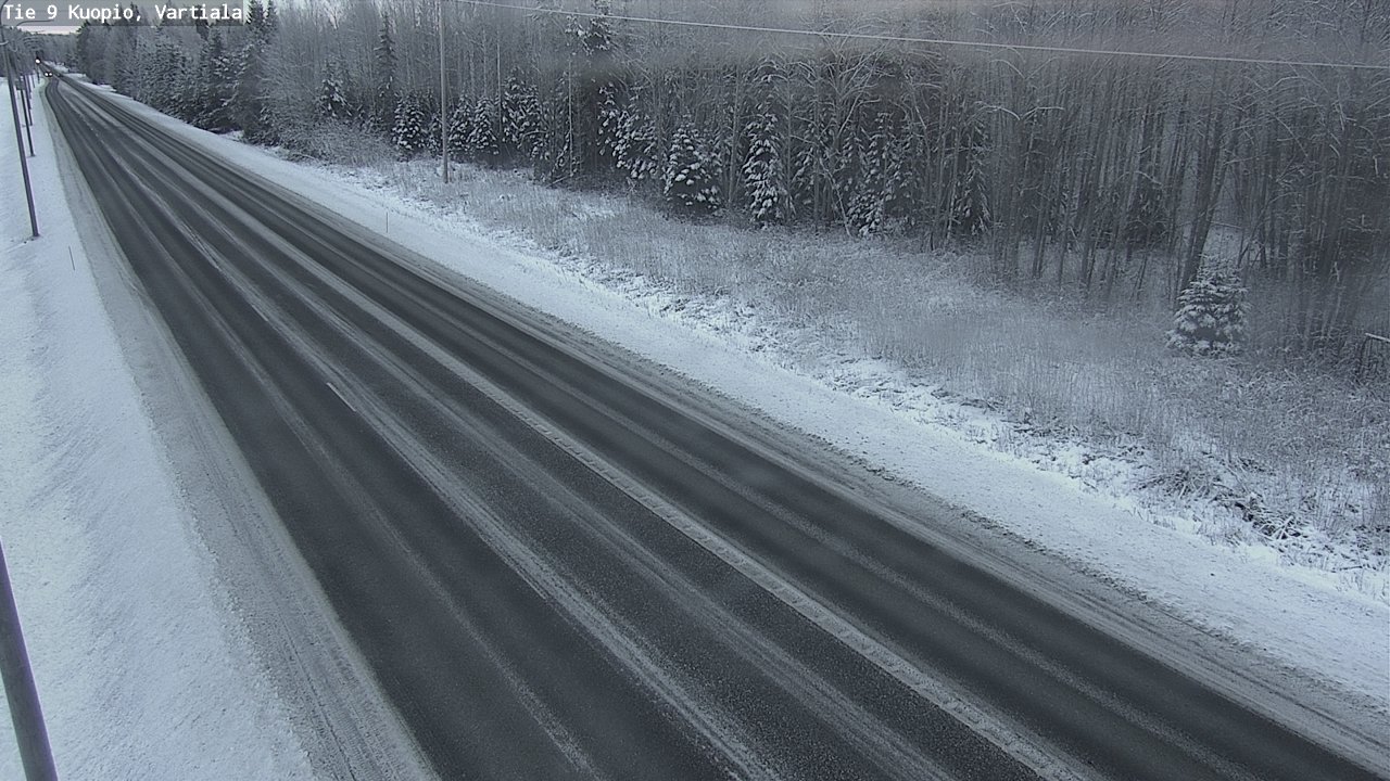 Kelikamerat Kuva Tie 9 Kuopio, Vartiala, Kuopio, Pohjois-Savo