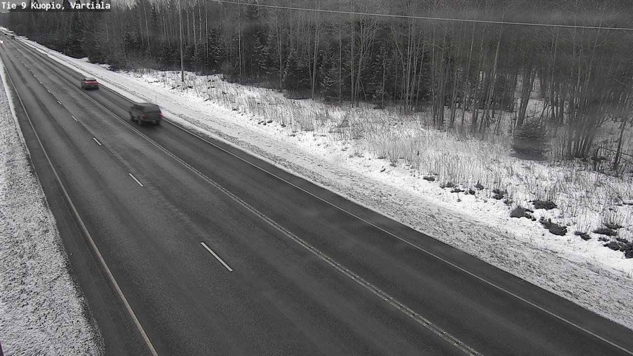 Kelikamerat Kuva Tie 9 Kuopio, Vartiala, Kuopio, Pohjois-Savo