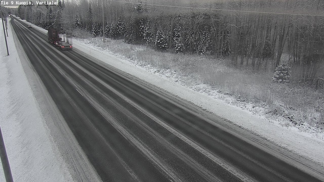 Kelikamerat Kuva Tie 9 Kuopio, Vartiala, Kuopio, Pohjois-Savo