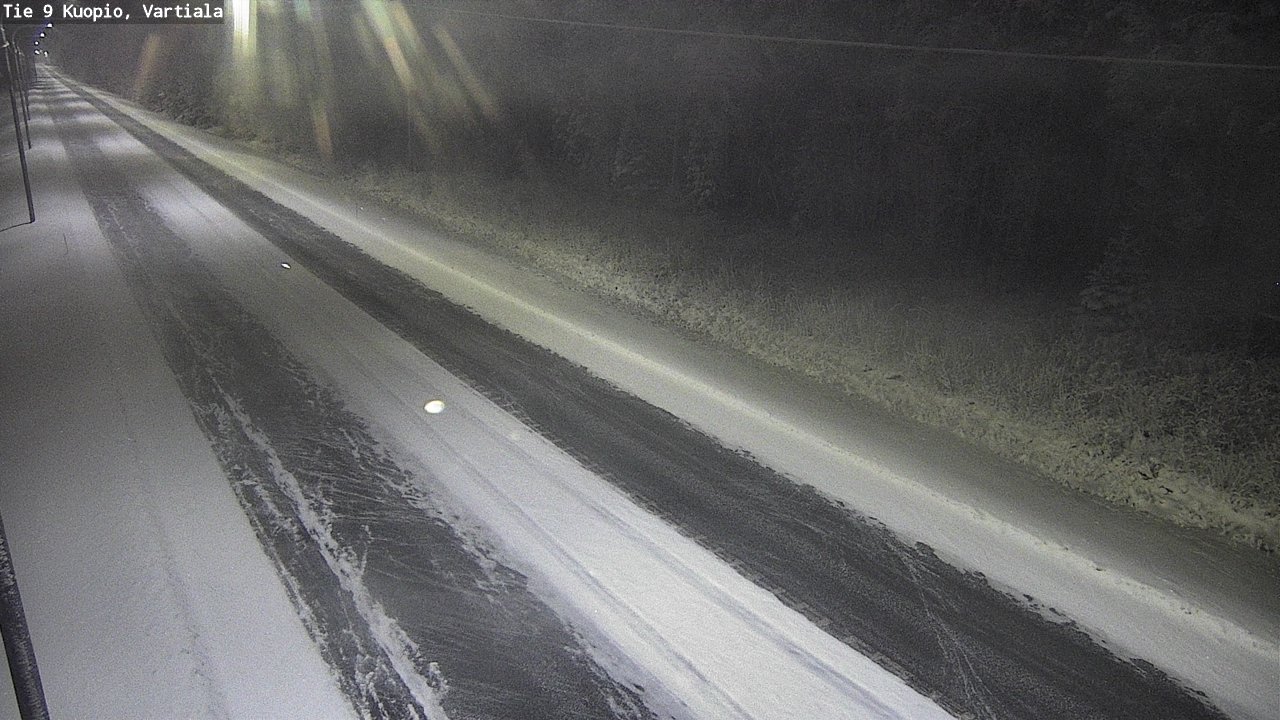 Kelikamerat Kuva Tie 9 Kuopio, Vartiala, Kuopio, Pohjois-Savo