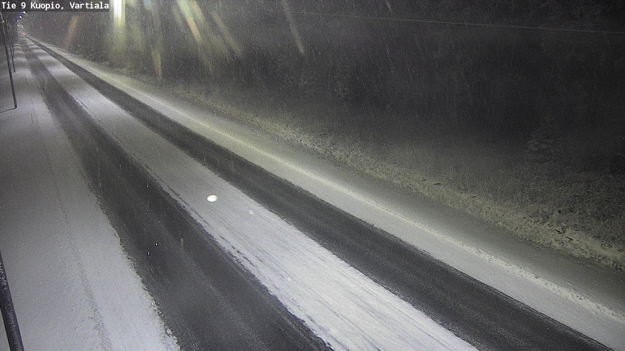 Kelikamerat Kuva Tie 9 Kuopio, Vartiala, Kuopio, Pohjois-Savo