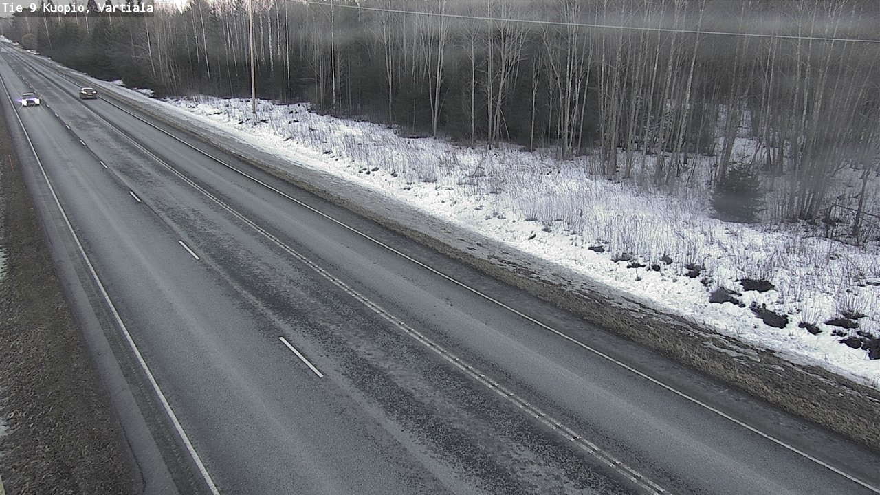 Kelikamerat Kuva Tie 9 Kuopio, Vartiala, Kuopio, Pohjois-Savo