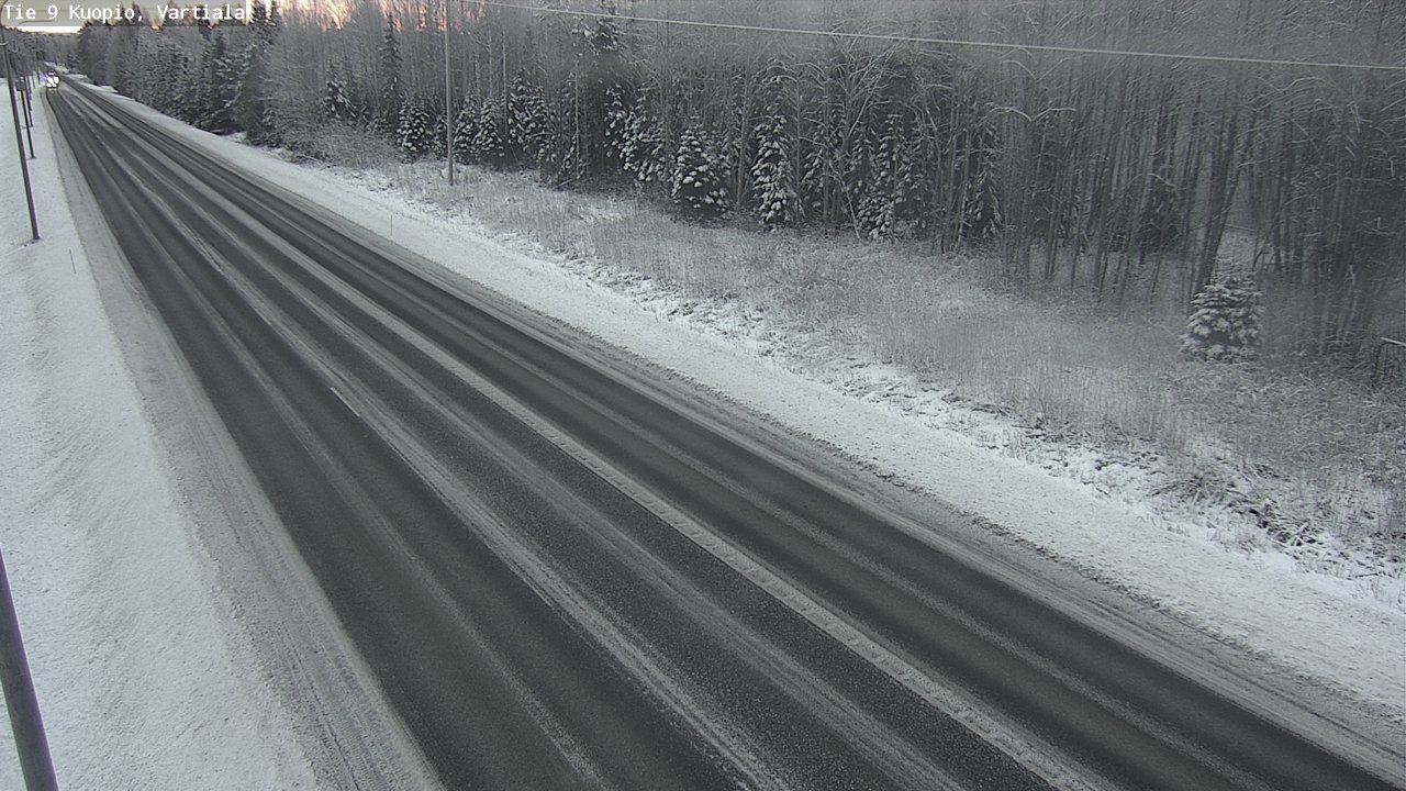 Kelikamerat Kuva Tie 9 Kuopio, Vartiala, Kuopio, Pohjois-Savo
