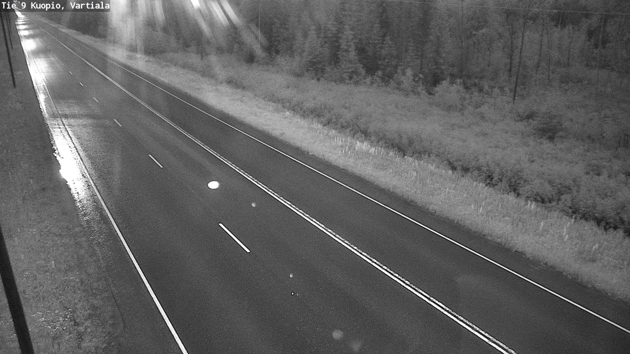 Weather Camera Image Road 9 Kuopio, Vartiala, Kuopio, Pohjois-Savo