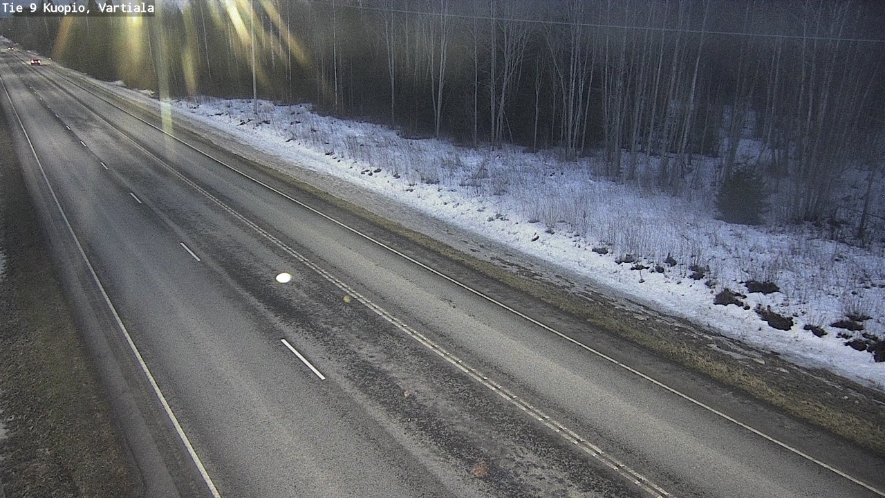 Kelikamerat Kuva Tie 9 Kuopio, Vartiala, Kuopio, Pohjois-Savo