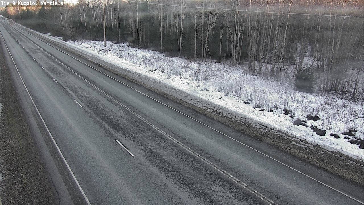 Kelikamerat Kuva Tie 9 Kuopio, Vartiala, Kuopio, Pohjois-Savo