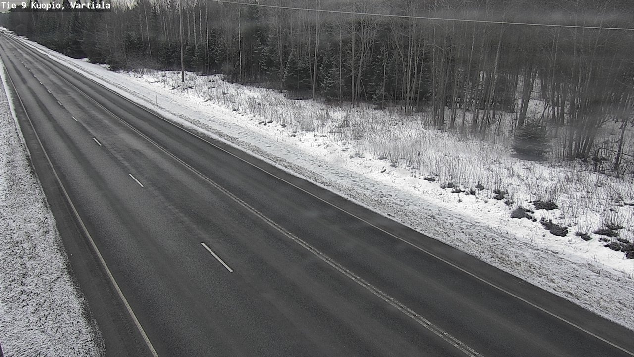 Kelikamerat Kuva Tie 9 Kuopio, Vartiala, Kuopio, Pohjois-Savo