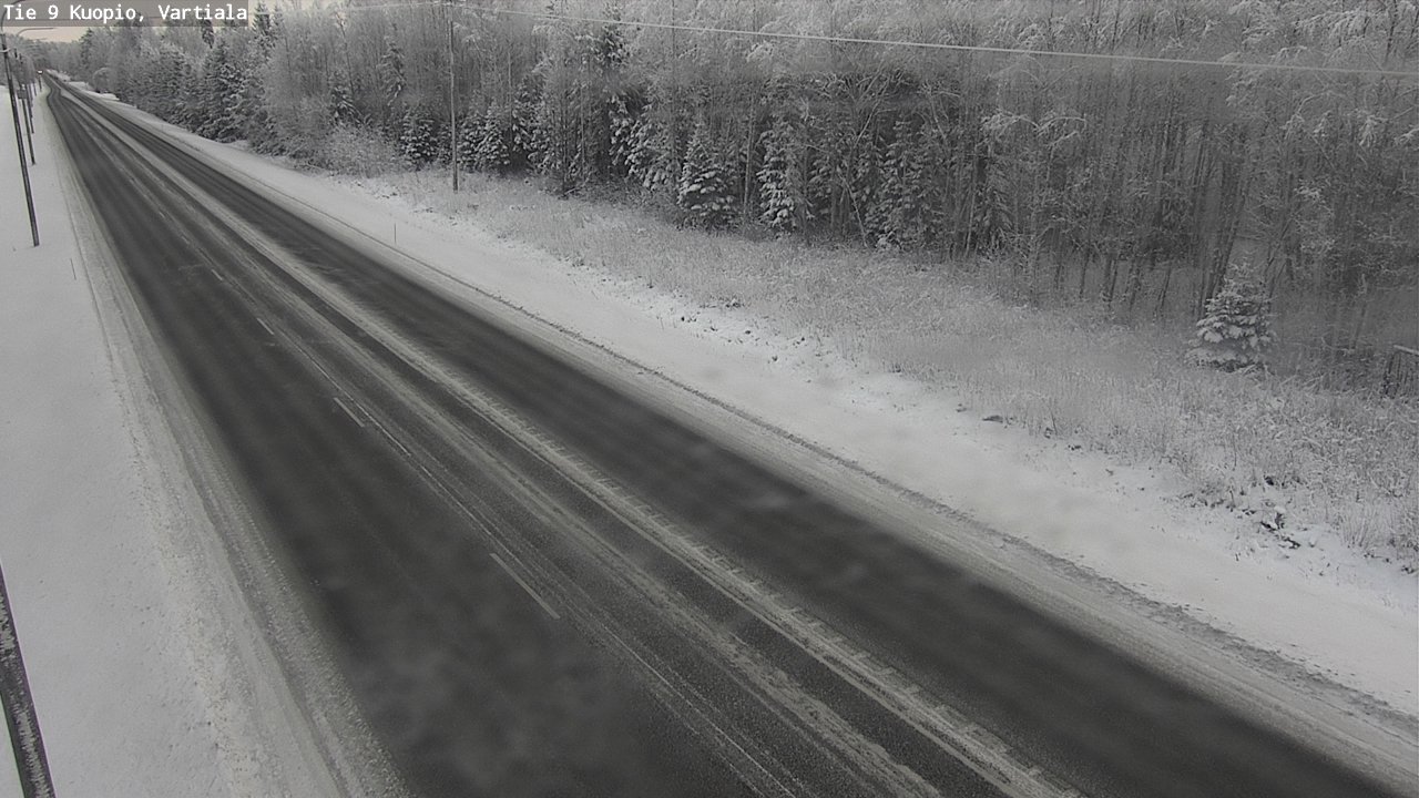 Kelikamerat Kuva Tie 9 Kuopio, Vartiala, Kuopio, Pohjois-Savo