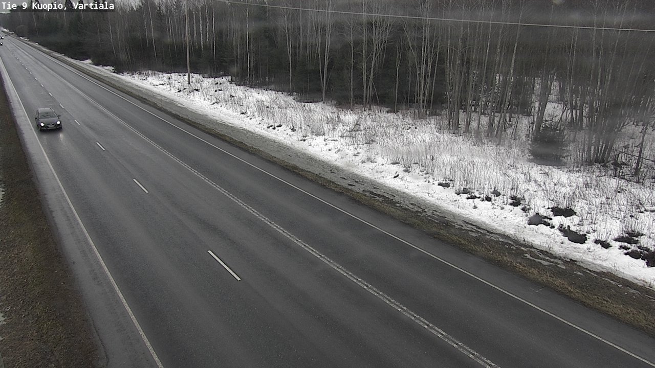 Weather Camera Image Road 9 Kuopio, Vartiala, Kuopio, Pohjois-Savo