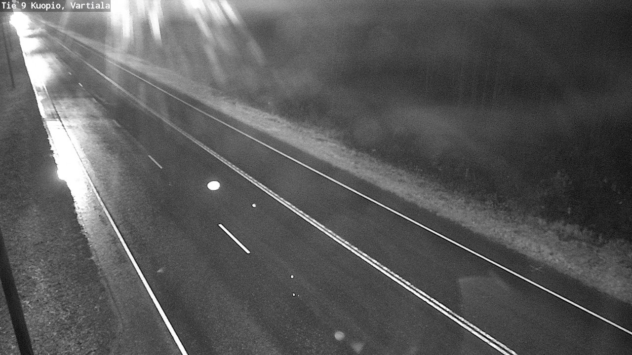 Weather Camera Image Road 9 Kuopio, Vartiala, Kuopio, Pohjois-Savo