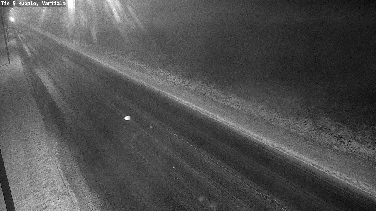 Weather Camera Image Road 9 Kuopio, Vartiala, Kuopio, Pohjois-Savo