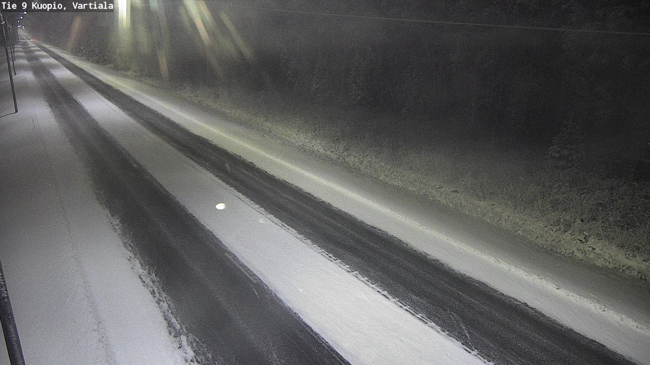 Kelikamerat Kuva Tie 9 Kuopio, Vartiala, Kuopio, Pohjois-Savo