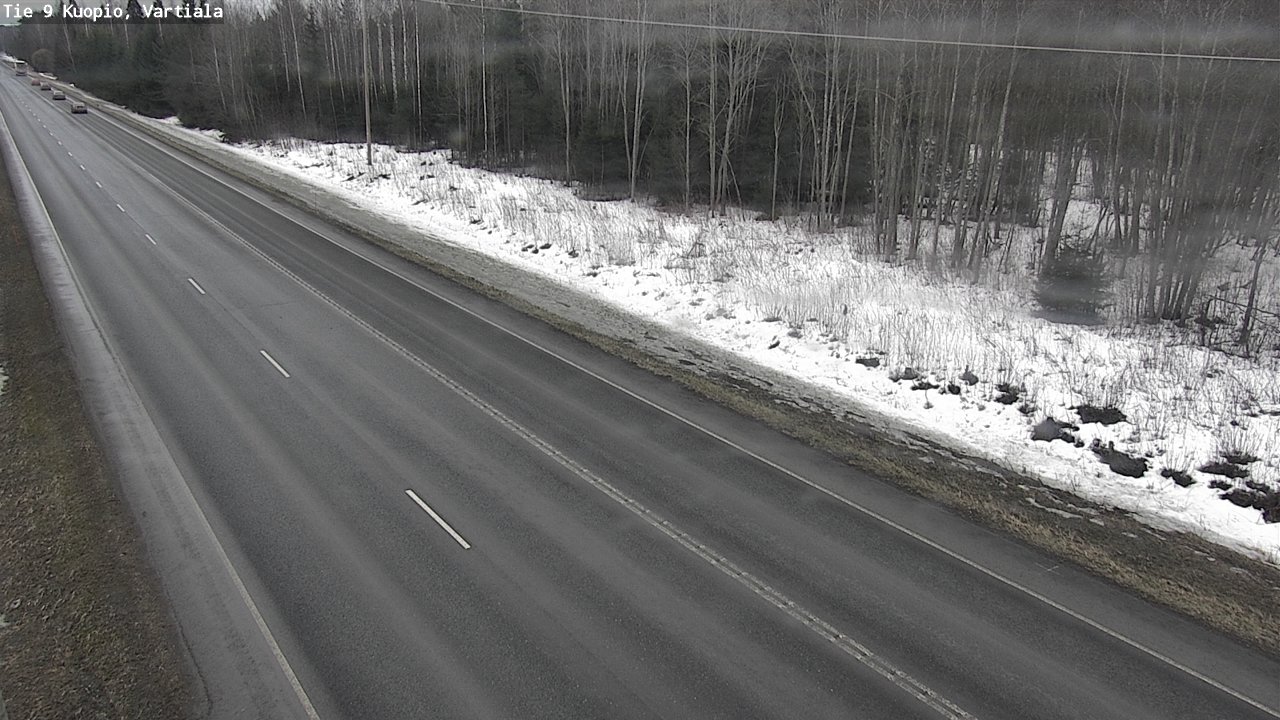 Weather Camera Image Road 9 Kuopio, Vartiala, Kuopio, Pohjois-Savo