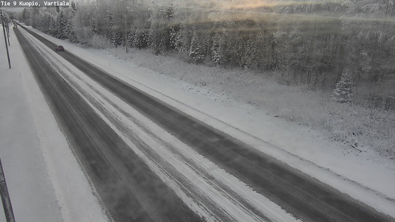 Kelikamerat Kuva Tie 9 Kuopio, Vartiala, Kuopio, Pohjois-Savo