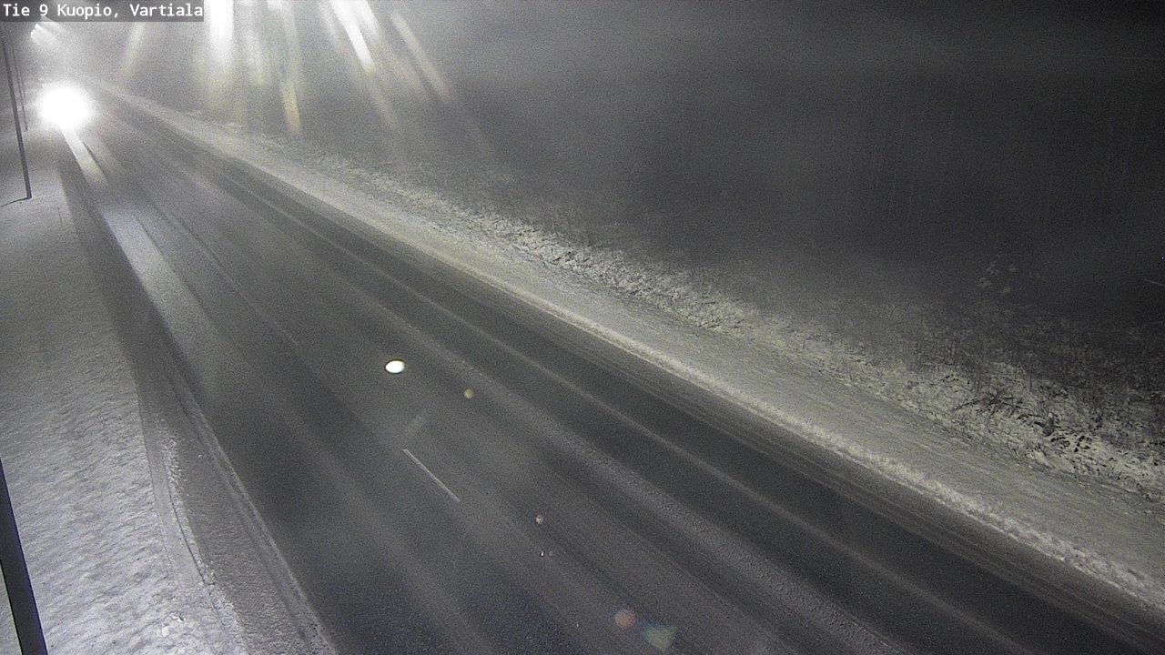 Weather Camera Image Road 9 Kuopio, Vartiala, Kuopio, Pohjois-Savo
