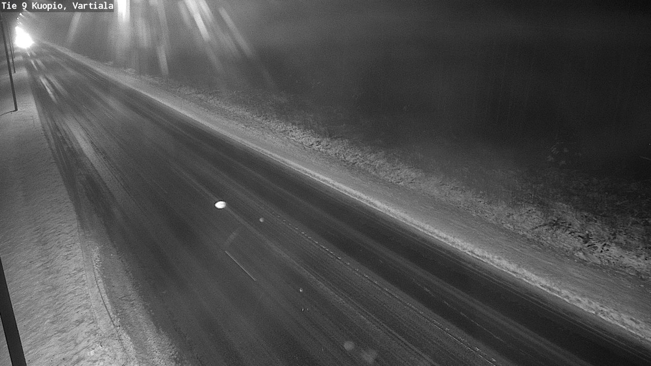 Weather Camera Image Road 9 Kuopio, Vartiala, Kuopio, Pohjois-Savo