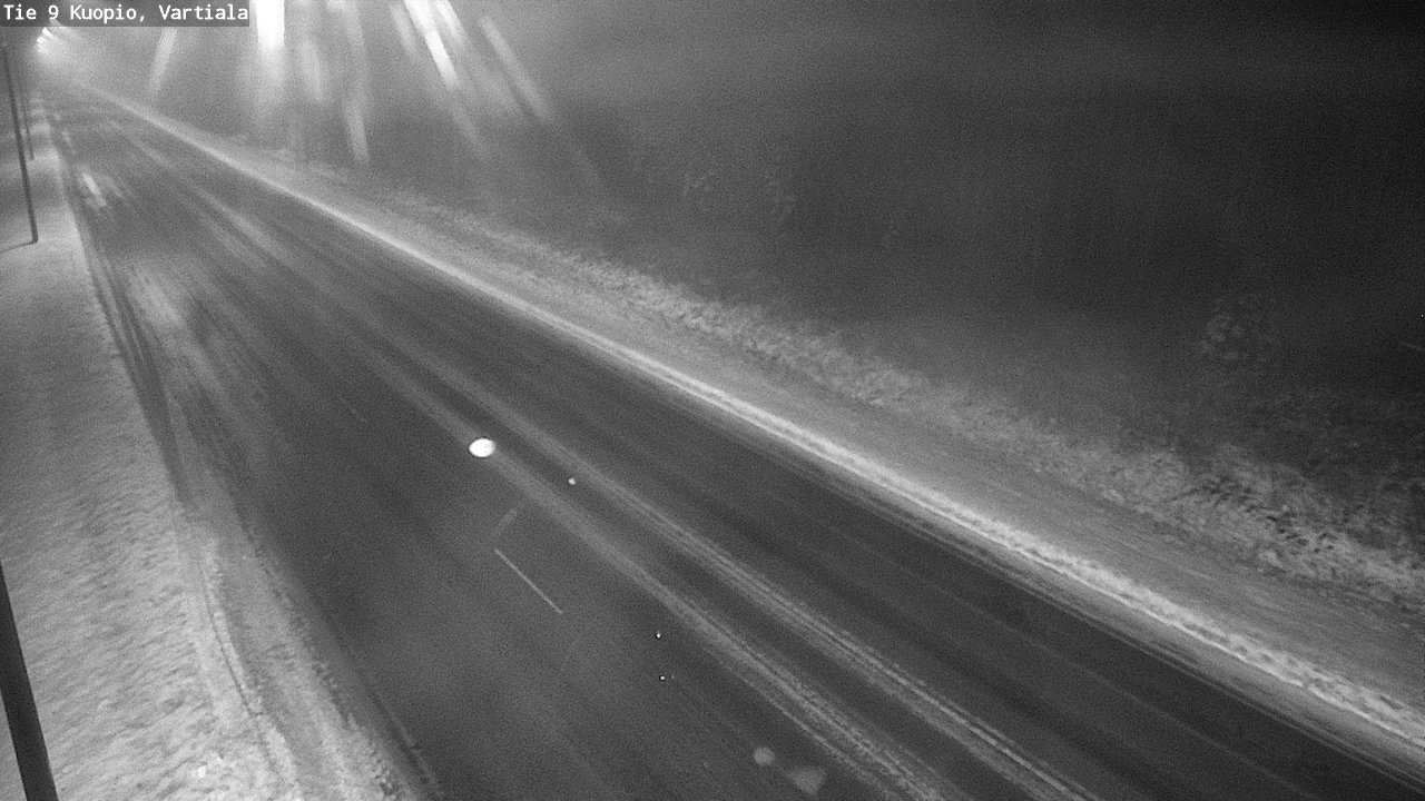 Weather Camera Image Road 9 Kuopio, Vartiala, Kuopio, Pohjois-Savo