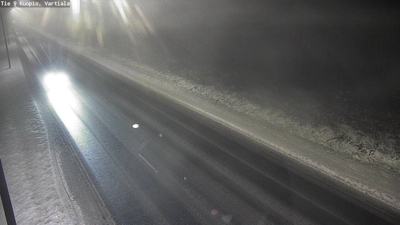 Weather Camera Image Road 9 Kuopio, Vartiala, Kuopio, Pohjois-Savo