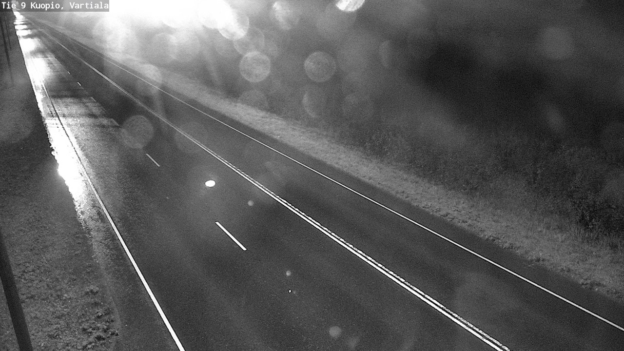 Weather Camera Image Road 9 Kuopio, Vartiala, Kuopio, Pohjois-Savo