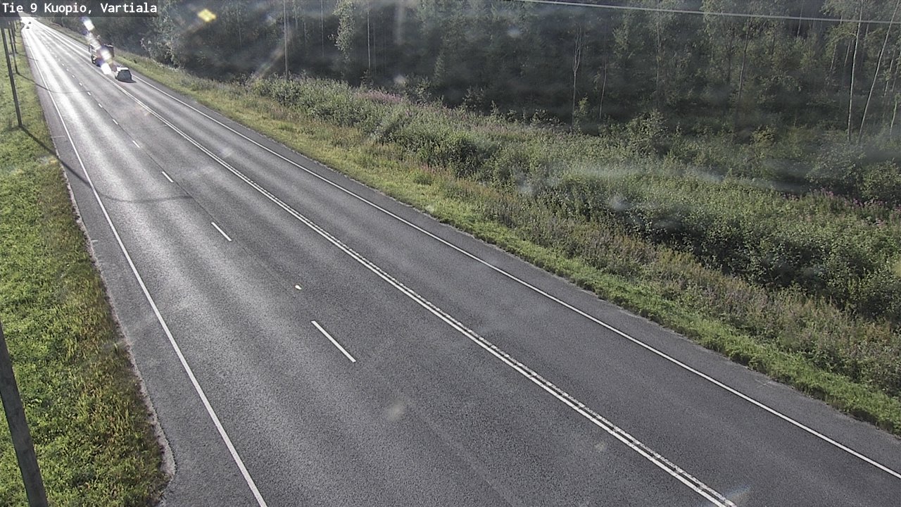 Weather Camera Image Väg 9 Kuopio, Vartiala, Kuopio, Pohjois-Savo