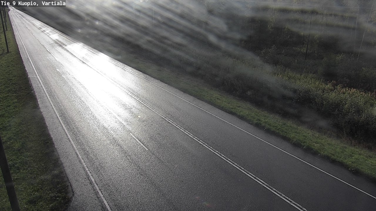 Weather Camera Image Road 9 Kuopio, Vartiala, Kuopio, Pohjois-Savo